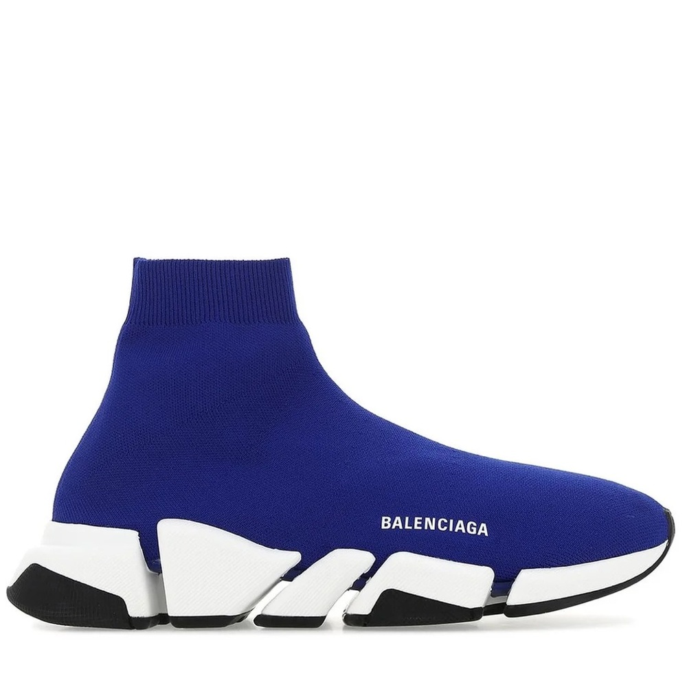 Balenciaga speed 2.0 sneaker - blue - size 10